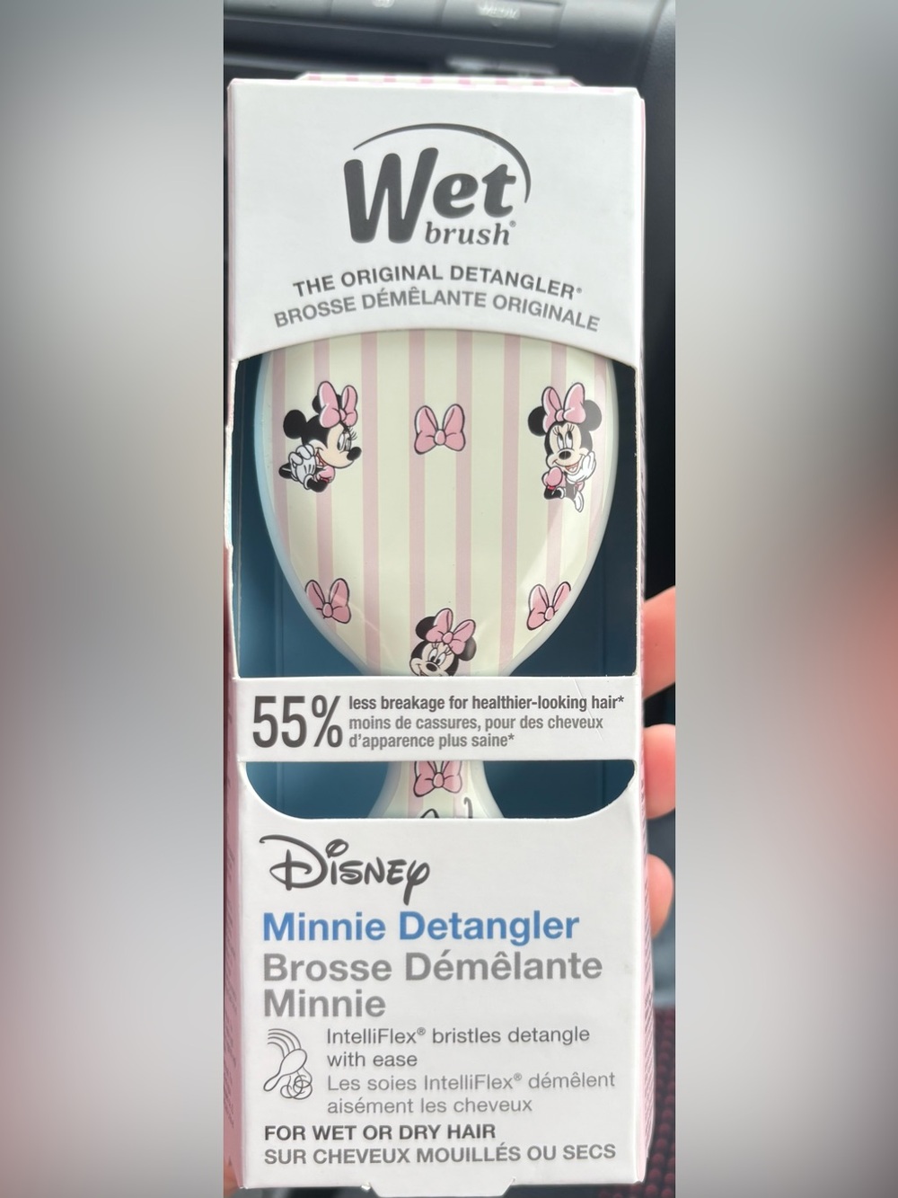 Wet brush Disney Minnie Mouse Detangler Brush - Picture 1 of 3